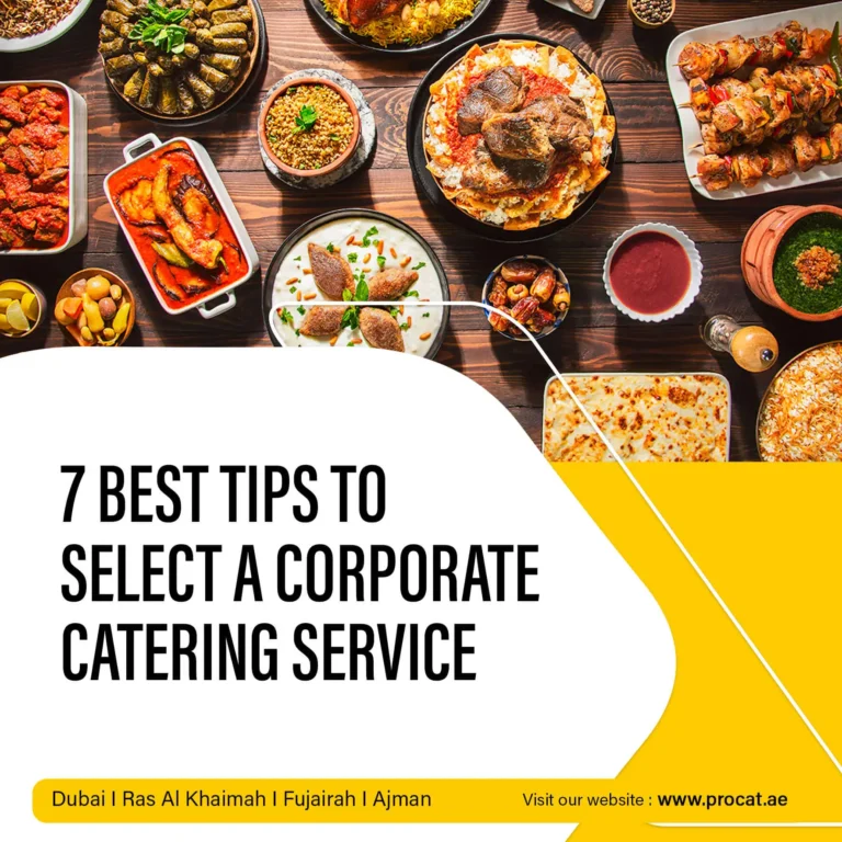 corporate catering dubai